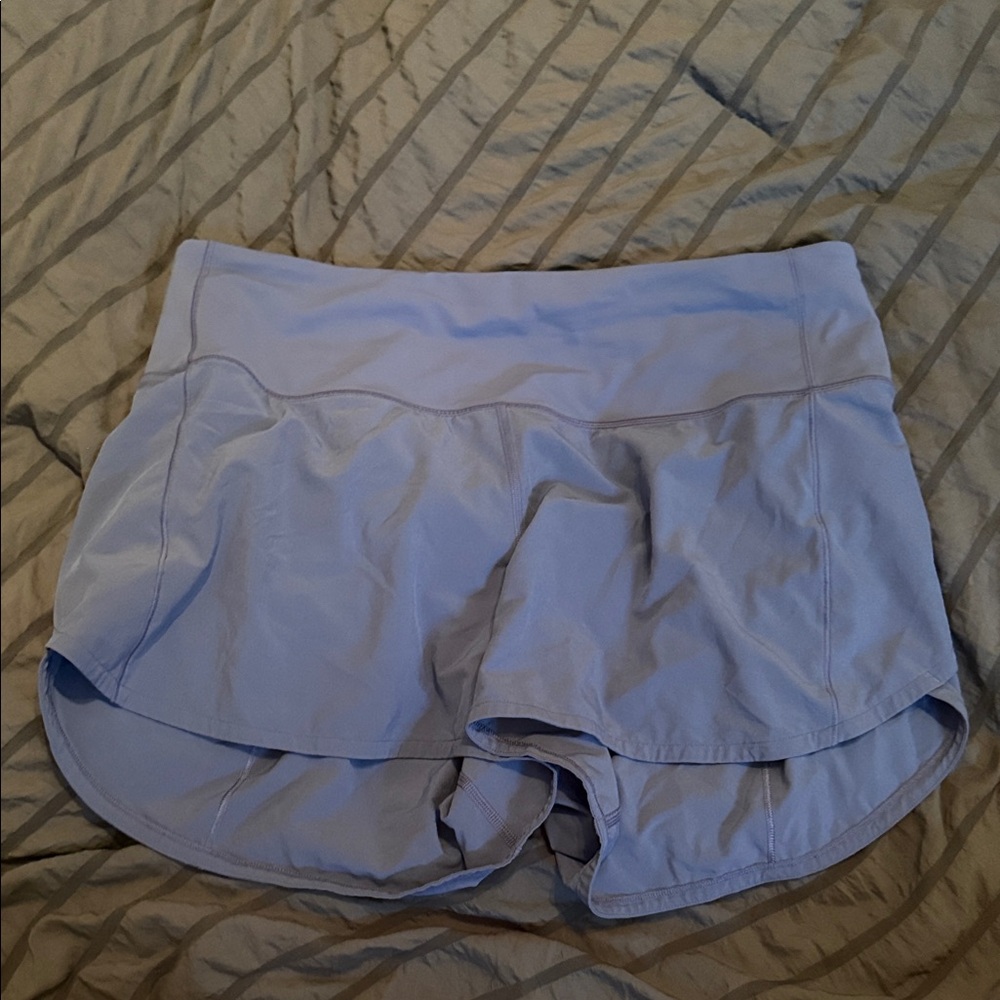 lululemon athletica Sky Blue Athletic Shorts